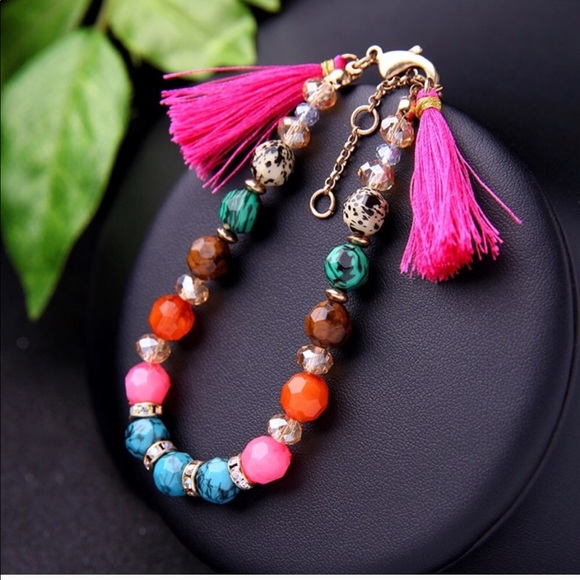 Fiesta beaded bracelet - Picture 4 of 6